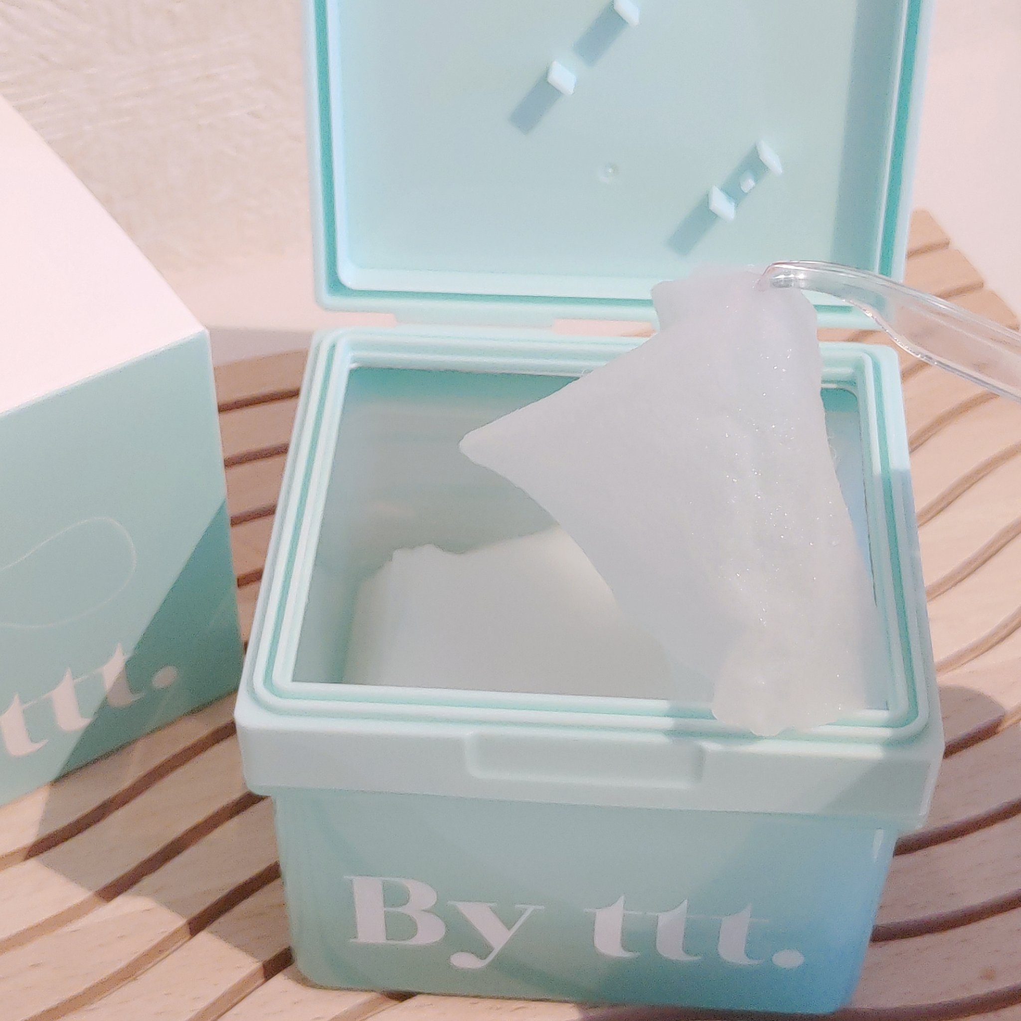 クリアポイントマスク/By ttt./シートマスク・パックを使ったクチコミ（3枚目）