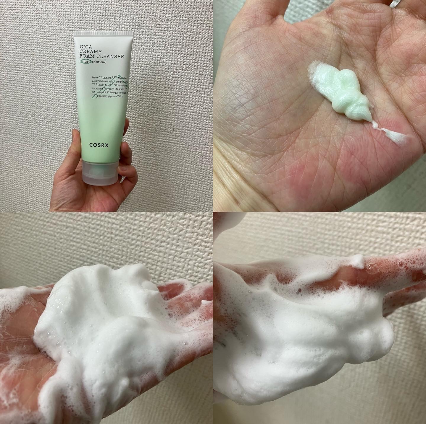 ピュアフィットシカ クリーミーフォームクレンザー /COSRX/洗顔フォームを使ったクチコミ（2枚目）