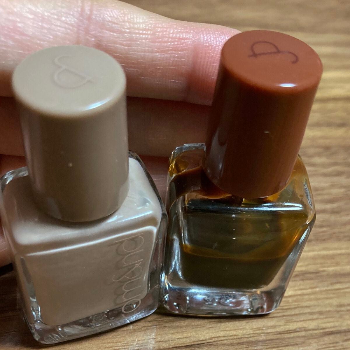 ムードペブルネイル/rom&nd/マニキュアを使ったクチコミ(4枚目)