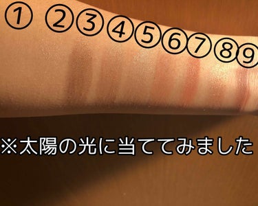 UR GLAM　BLOOMING EYE COLOR PALETTE/U R GLAM/パウダーアイシャドウを使ったクチコミ（4枚目）