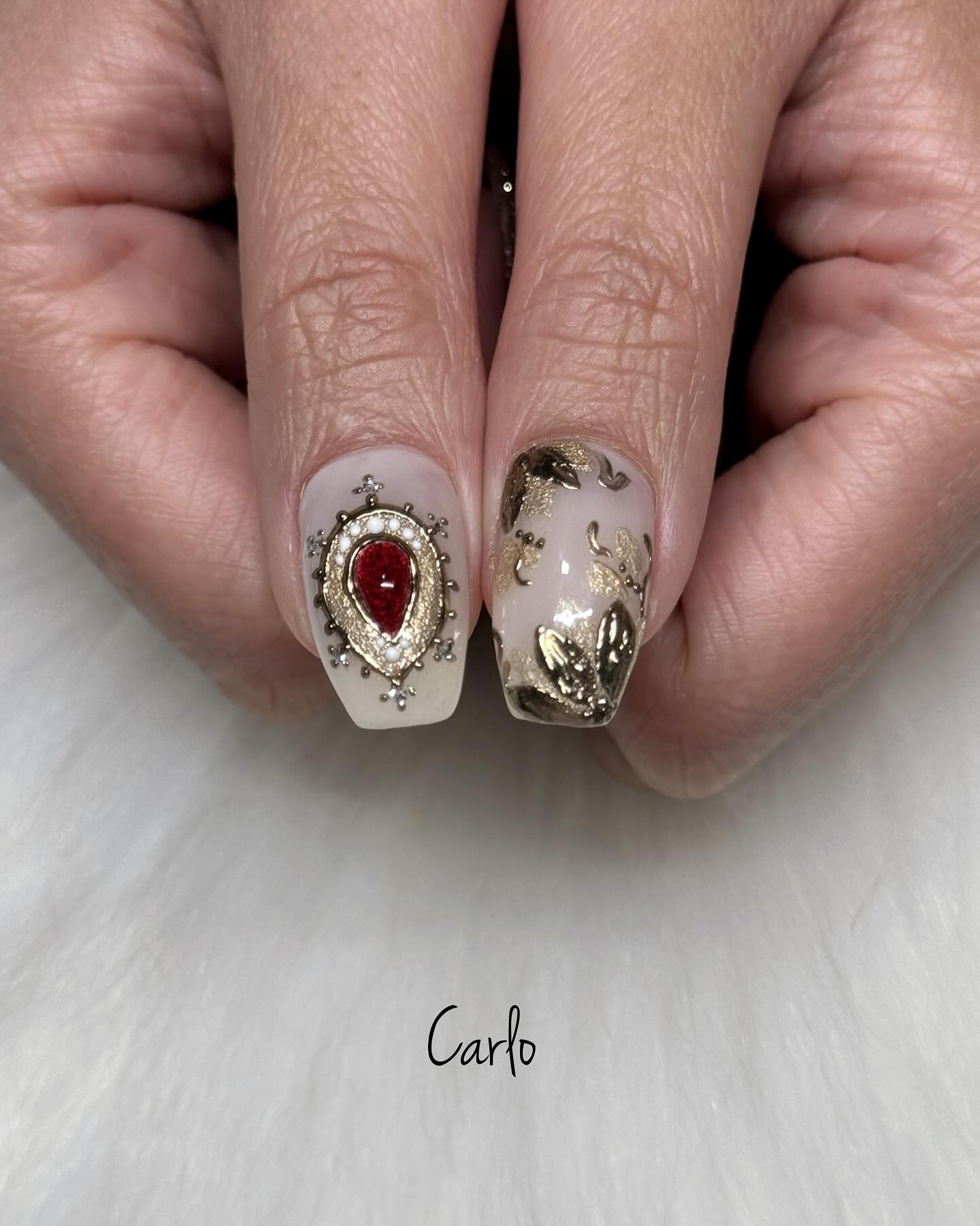 #ネイル,#手書きネイル,#ニュアンスネイル,#マグネットネイル,#トレンドネイルのネイルデザイン