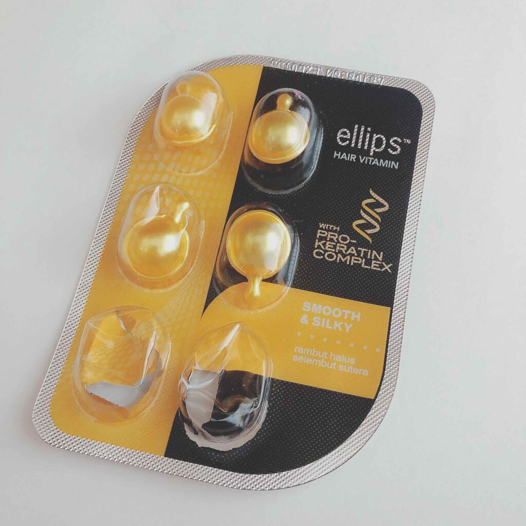 ヘアーオイル【トリートメント】/ellips/ヘアオイルを使ったクチコミ（1枚目）