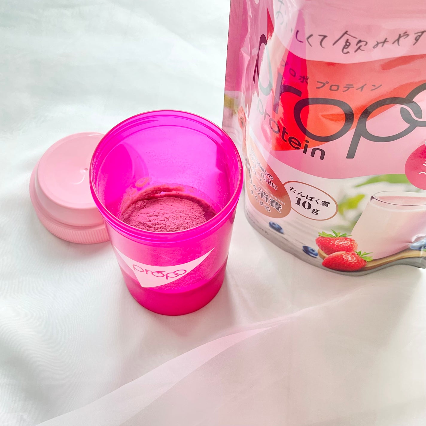 プロポ プロテイン(カフェオレ味)/ロート製薬/その他プロテインを使ったクチコミ(3枚目)