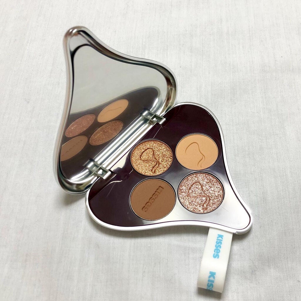 キスチョコレート プレイカラーアイズ/ETUDE/アイシャドウパレットを使ったクチコミ(4枚目)