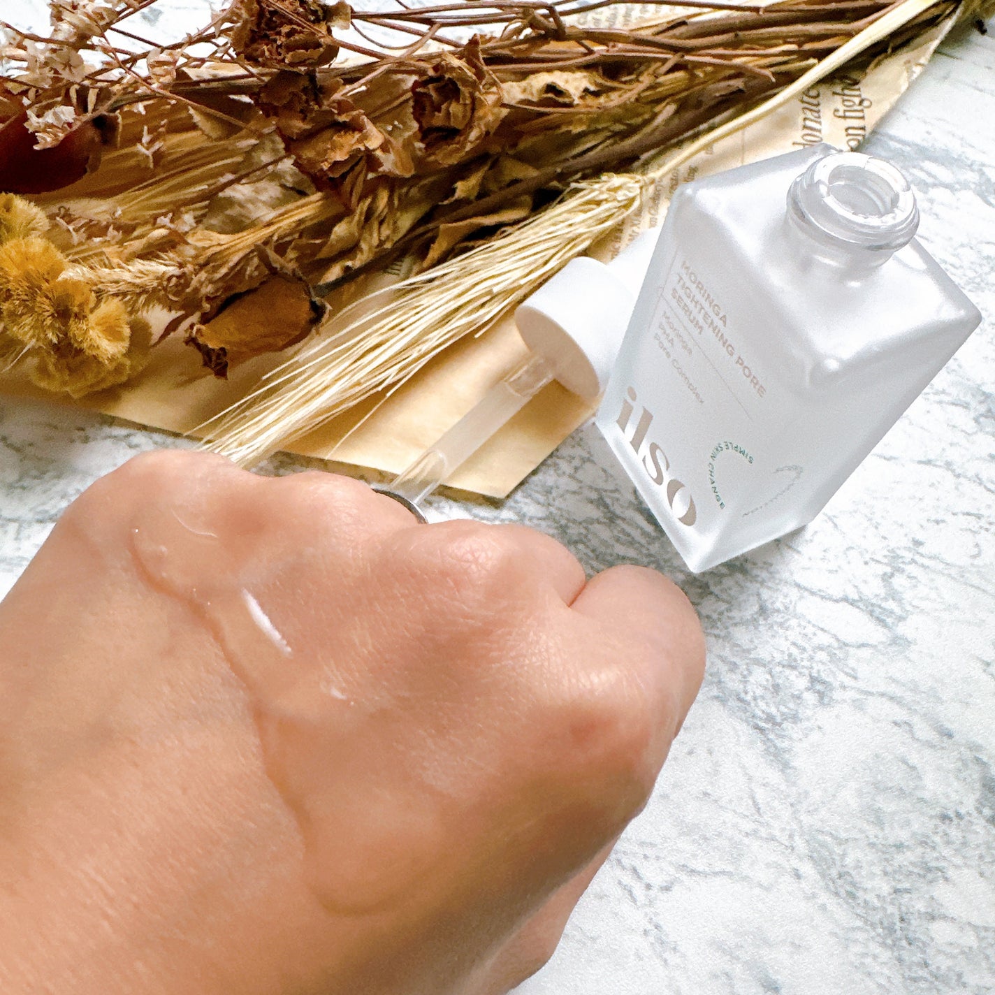 モリンガタイトニングポアセラム/ilso/美容液を使ったクチコミ(3枚目)