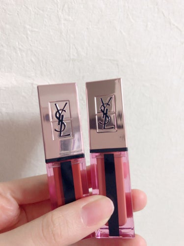 ルージュ ピュールクチュール ヴェルニ ウォーターグロウ No.202 インサージェント レッド/YVES SAINT LAURENT BEAUTE/口紅を使ったクチコミ（2枚目）