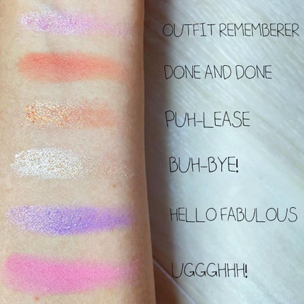 What Dreams Are Made Of/ColourPop/アイシャドウパレットを使ったクチコミ(3枚目)