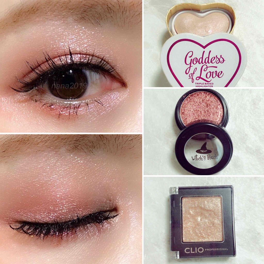 ハートハイライター ゴッデス オブ ラブ/MAKEUP REVOLUTION/パウダーハイライトを使ったクチコミ(1枚目)