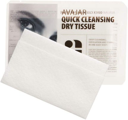 avajar クイック クレンジング ドライ ティッシュ