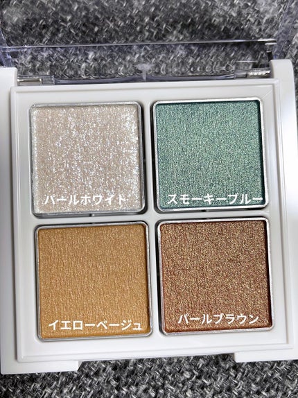 アイパレット 02 スモーキーブルー/sopo/アイシャドウパレットを使ったクチコミ(2枚目)