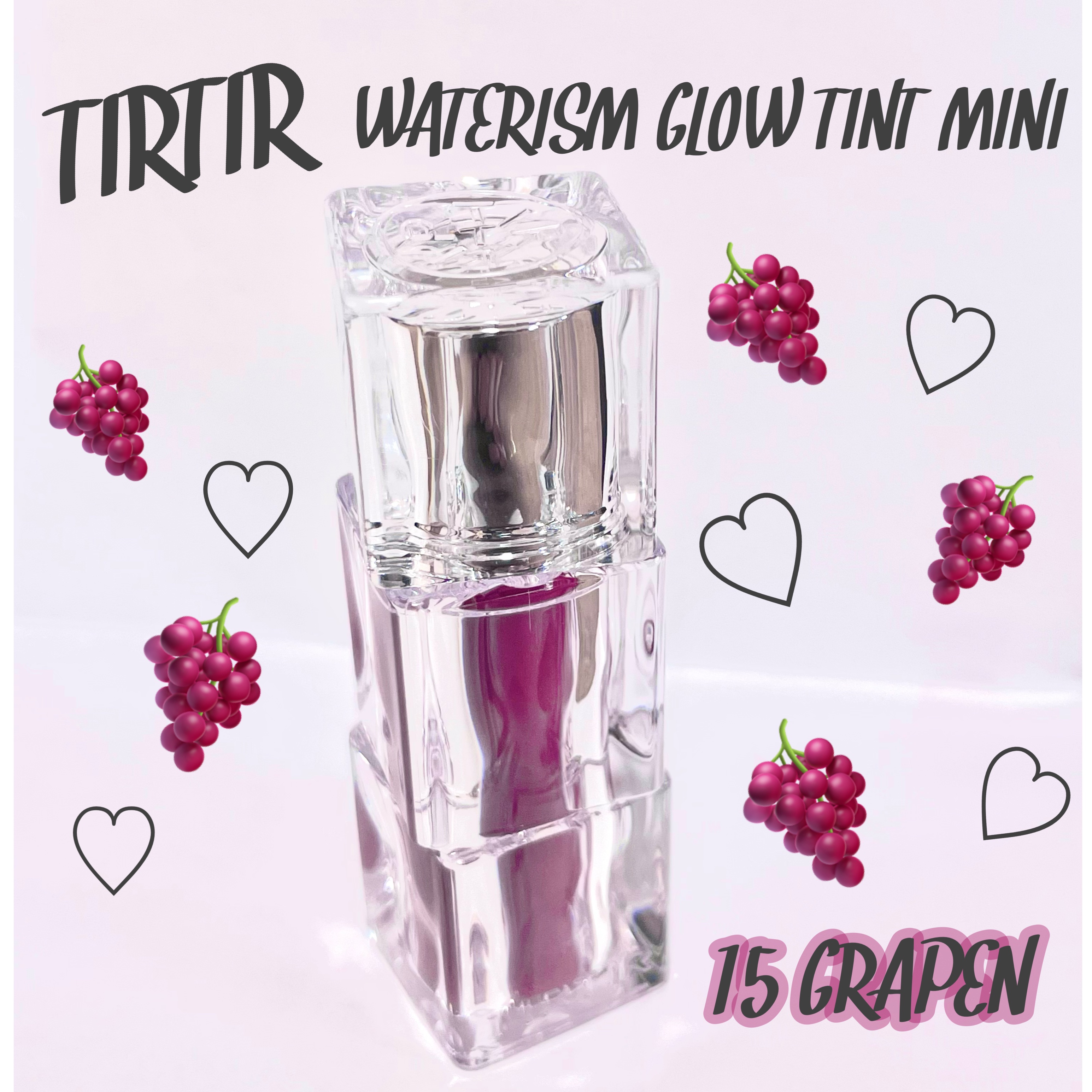 ウォーターリズムグロウティント 15 GRAPEN（ミニ）/TIRTIR(ティルティル)/リップティントを使ったクチコミ（1枚目）