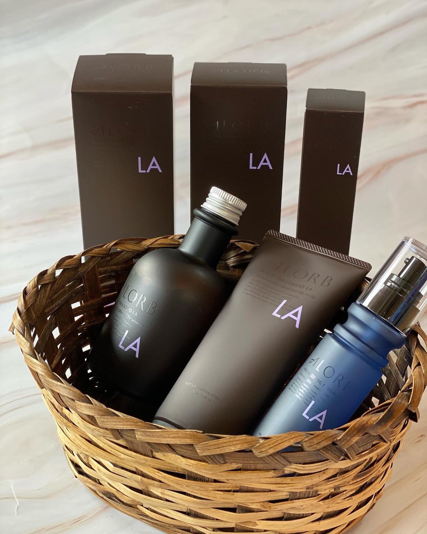 スキャルプシャンプーLA/トリートメントLA/ALORB/サロンシャンプーを使ったクチコミ(1枚目)