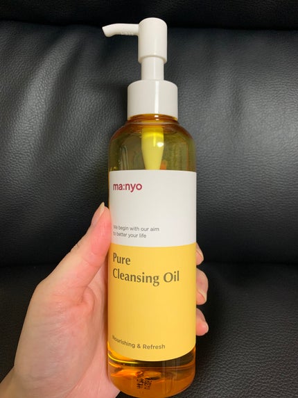 ピュア クレンジング オイル/manyo/オイルクレンジングを使ったクチコミ(1枚目)