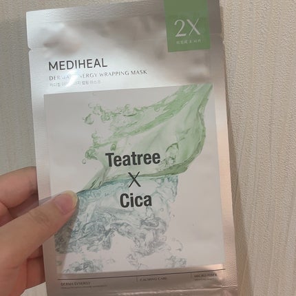 ダーマシナジー ラッピング マスク カーミング(4P)/MEDIHEAL/シートマスク・パックを使ったクチコミ(1枚目)