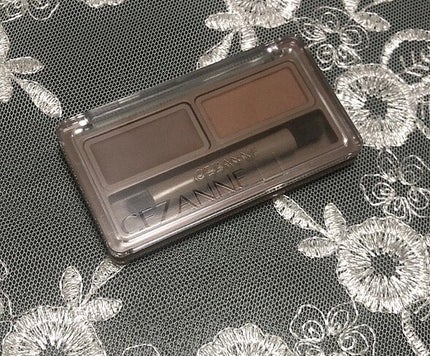 アイブロウワックス&パウダー/CEZANNE/アイブロウを使ったクチコミ(1枚目)