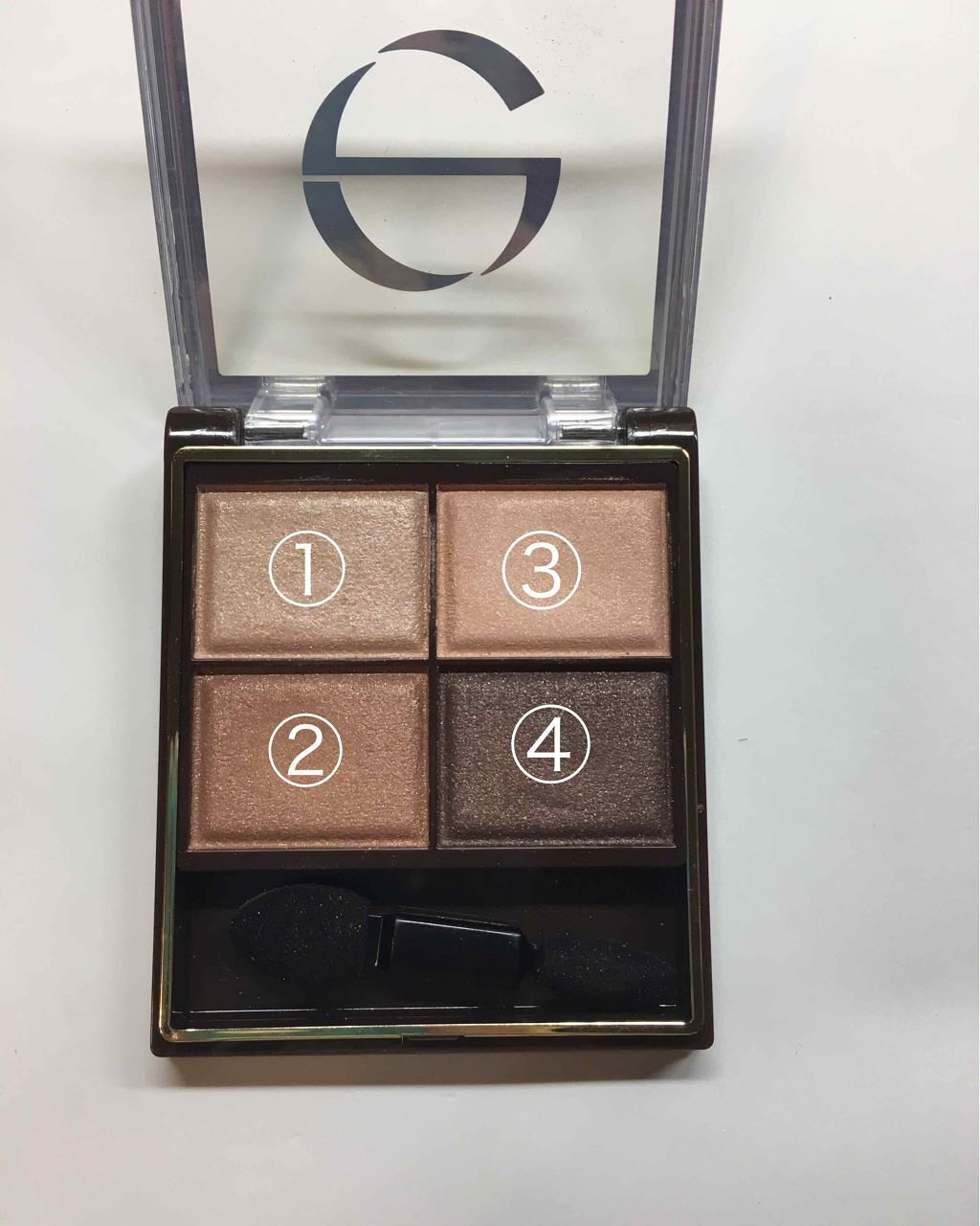 スキニーリッチシャドウ/excel/アイシャドウパレットを使ったクチコミ（3枚目）