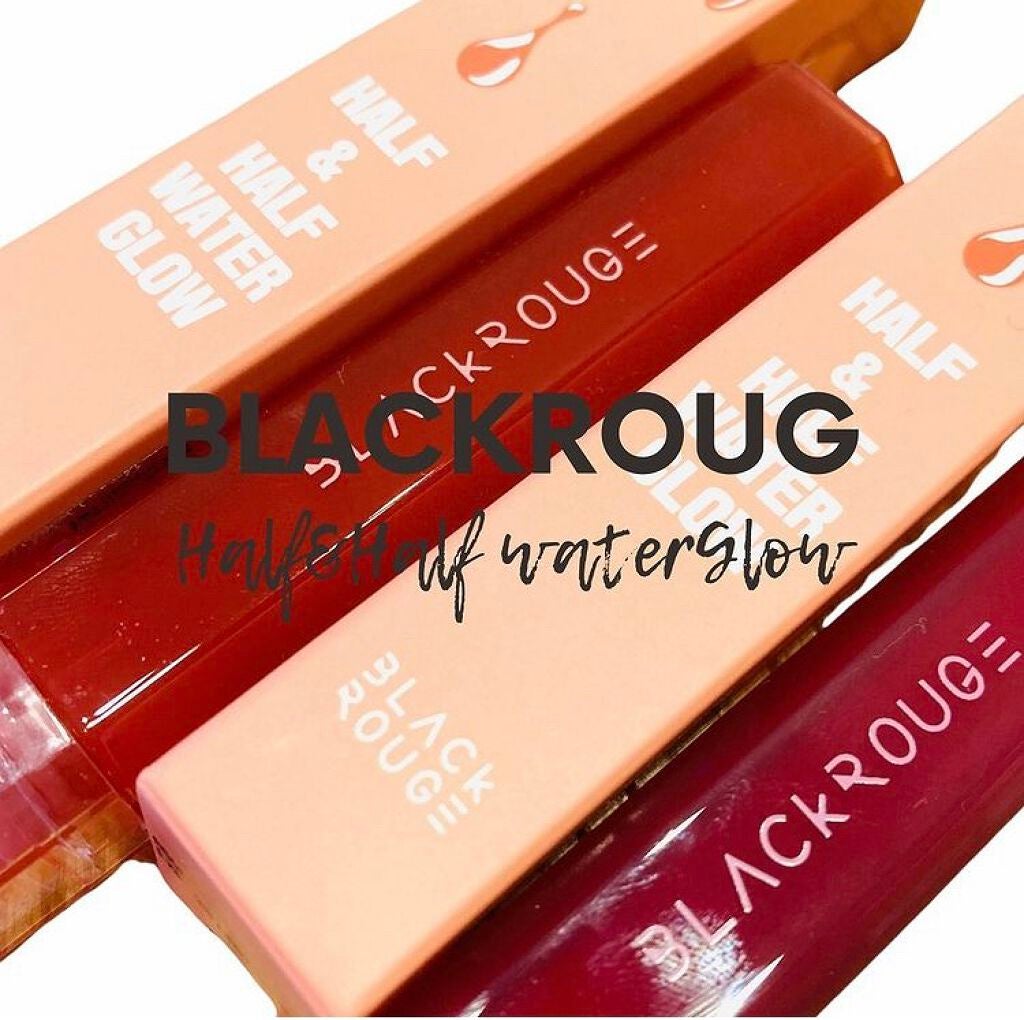 HALF&HALF WATER TINT /BLACK ROUGE/リップグロスを使ったクチコミ(1枚目)
