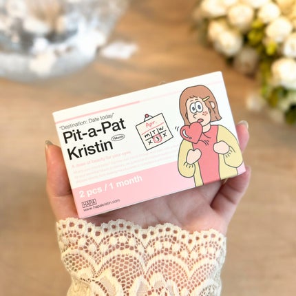 Pit-a-Pat Kristin 1month/Hapa kristin/1ヶ月(1MONTH)カラコンを使ったクチコミ(4枚目)