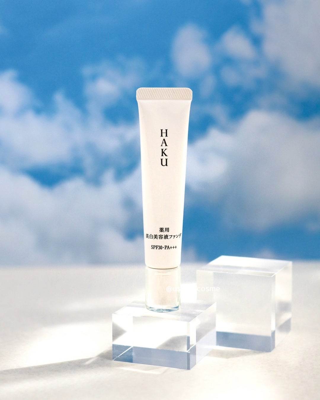 薬用 美白美容液ファンデ(医薬部外品)/HAKU/クリーム・エマルジョンファンデーションを使ったクチコミ(5枚目)