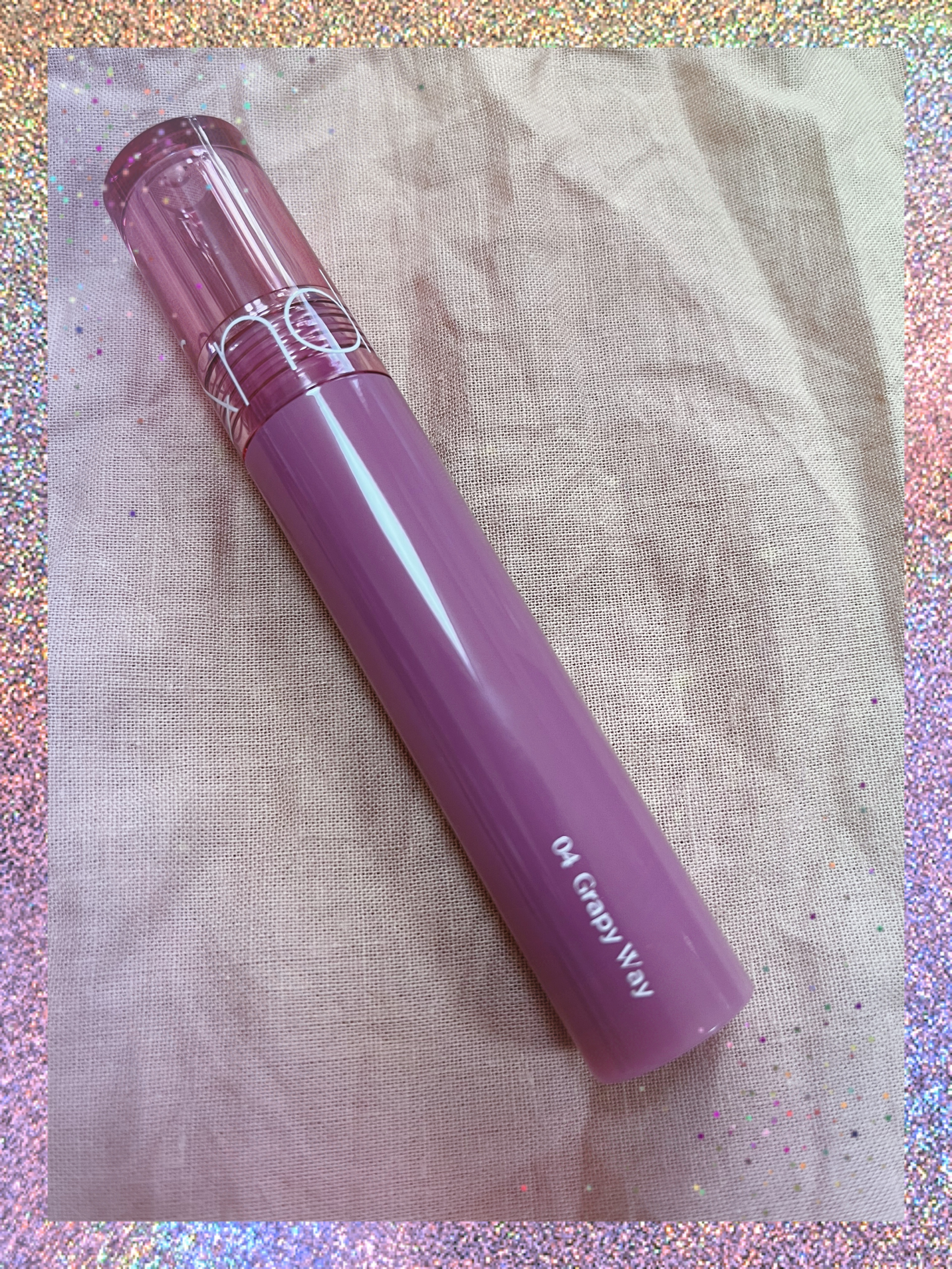 グラスティングカラーグロス/rom&nd/リップグロスを使ったクチコミ（1枚目）