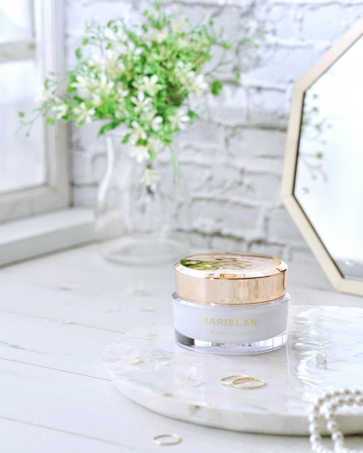 オールインワン フェイスクリーム /MARIÉLAN/オールインワン化粧品を使ったクチコミ(9枚目)