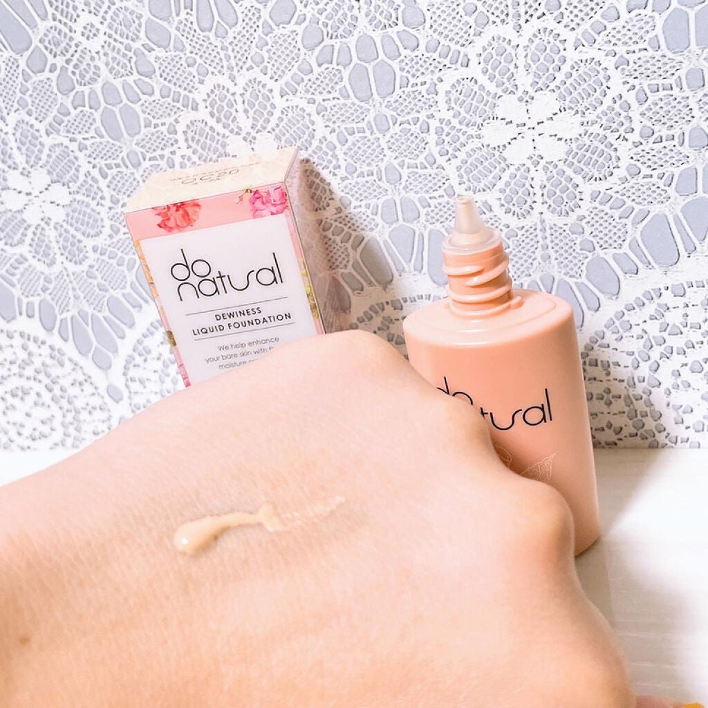 デュイネス リキッド ファンデーション/do natural/リキッドファンデーションを使ったクチコミ(2枚目)