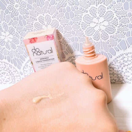 デュイネス リキッド ファンデーション/do natural/リキッドファンデーションを使ったクチコミ(2枚目)