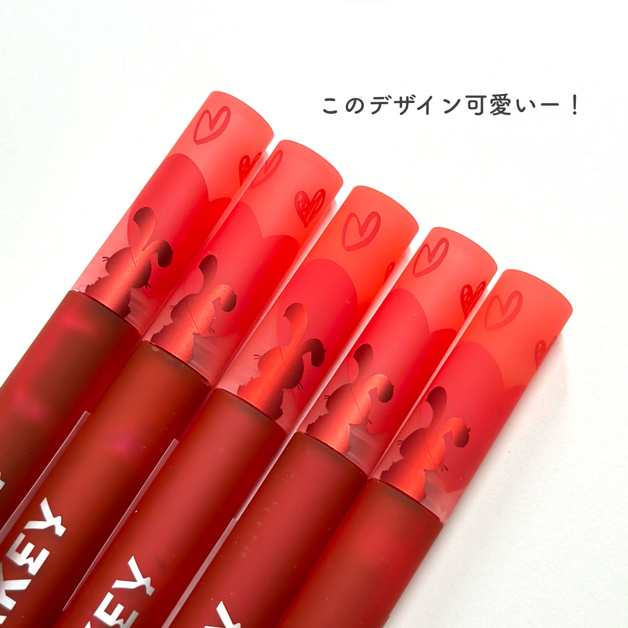 エアリーリップミラー うさぎVer./COLORKEY/口紅・グロス・リップライナー・リップケアを使ったクチコミ（3枚目）