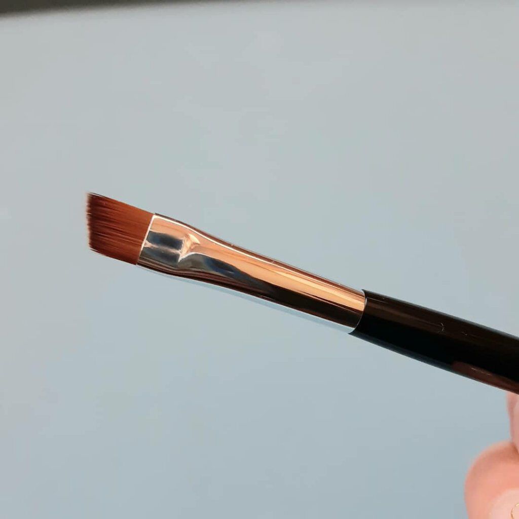 ダブルエンドアイブロウブラシ熊野筆/＆be/メイクブラシを使ったクチコミ（3枚目）