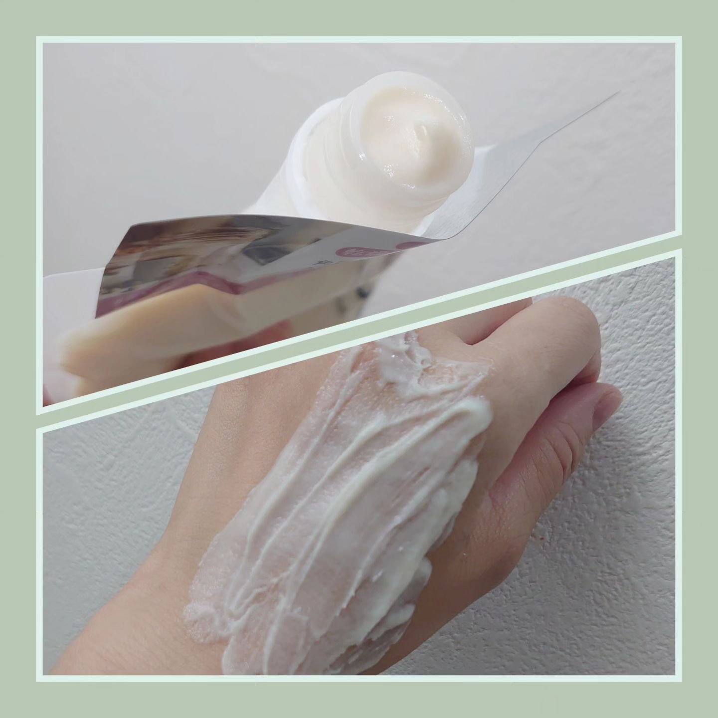 skinmarche WAOPLUS プラントベースミルクブースターマスク/ブレーンコスモス/洗い流すパック・マスクを使ったクチコミ（2枚目）