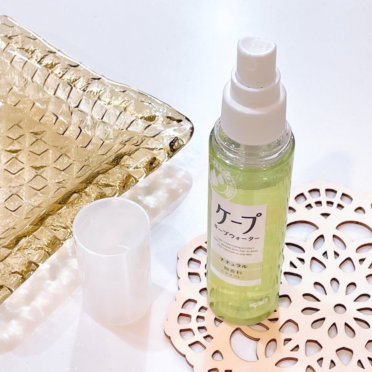 ケープ キープウォーター ナチュラル <無香料>/ケープ/ヘアスプレーを使ったクチコミ(2枚目)