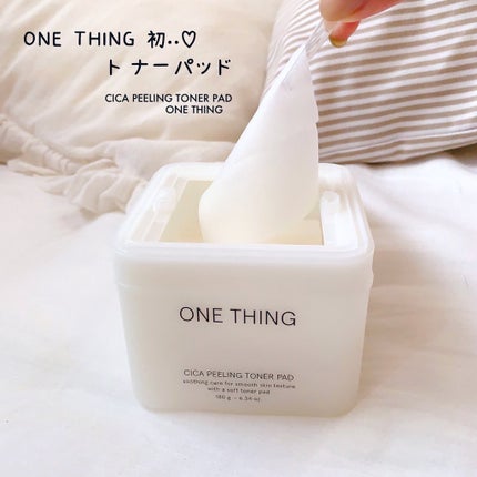 シカピーリングトナーパッド/ONE THING/トナーパッドを使ったクチコミ(1枚目)