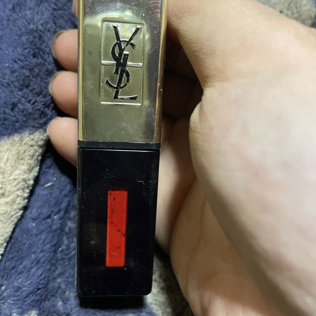 ルージュ ピュールクチュール ヴェルニ No9 ルージュラック/YVES SAINT LAURENT BEAUTE/口紅を使ったクチコミ（1枚目）