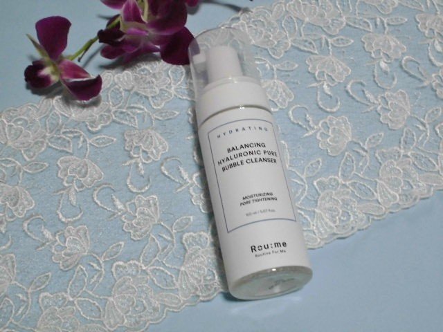 バランシングヒアルロニックピュアバブルクレンザー/Roume/泡洗顔を使ったクチコミ（1枚目）