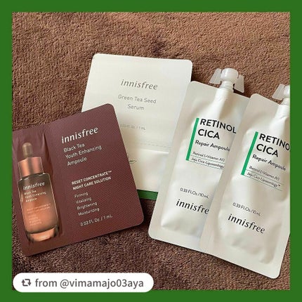 レチノール シカ リペア セラム/innisfree/美容液を使ったクチコミ(5枚目)