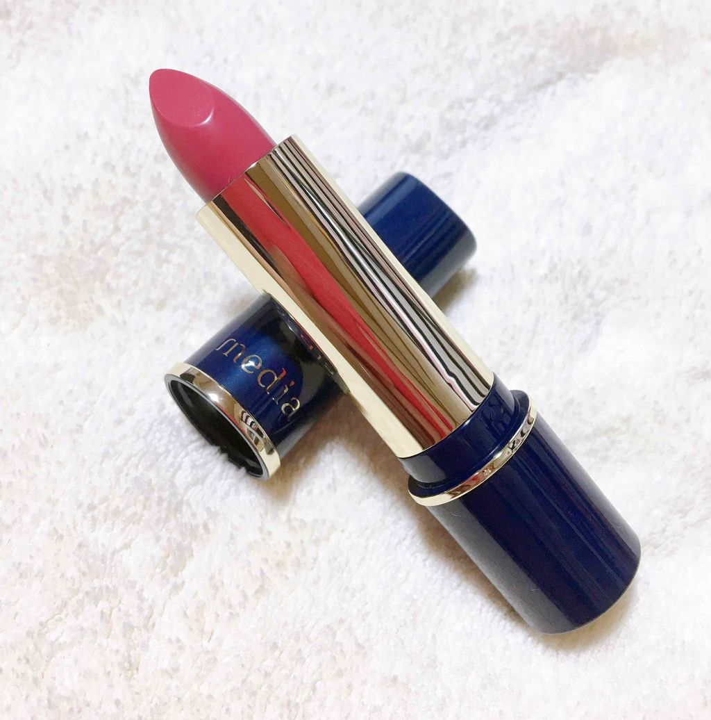 クリーミィラスティングリップA/media/口紅を使ったクチコミ(2枚目)