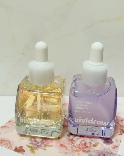 ナイアシンオニオン オールクリア アンプル/vividraw/美容液を使ったクチコミ(3枚目)