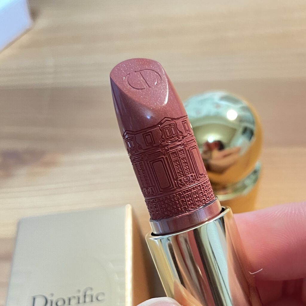 ルージュ ディオリフィック 〈アトリエ オブ ドリームズ〉 074 ローズ ディヴェール サテン（生産終了）/Dior/口紅を使ったクチコミ（1枚目）