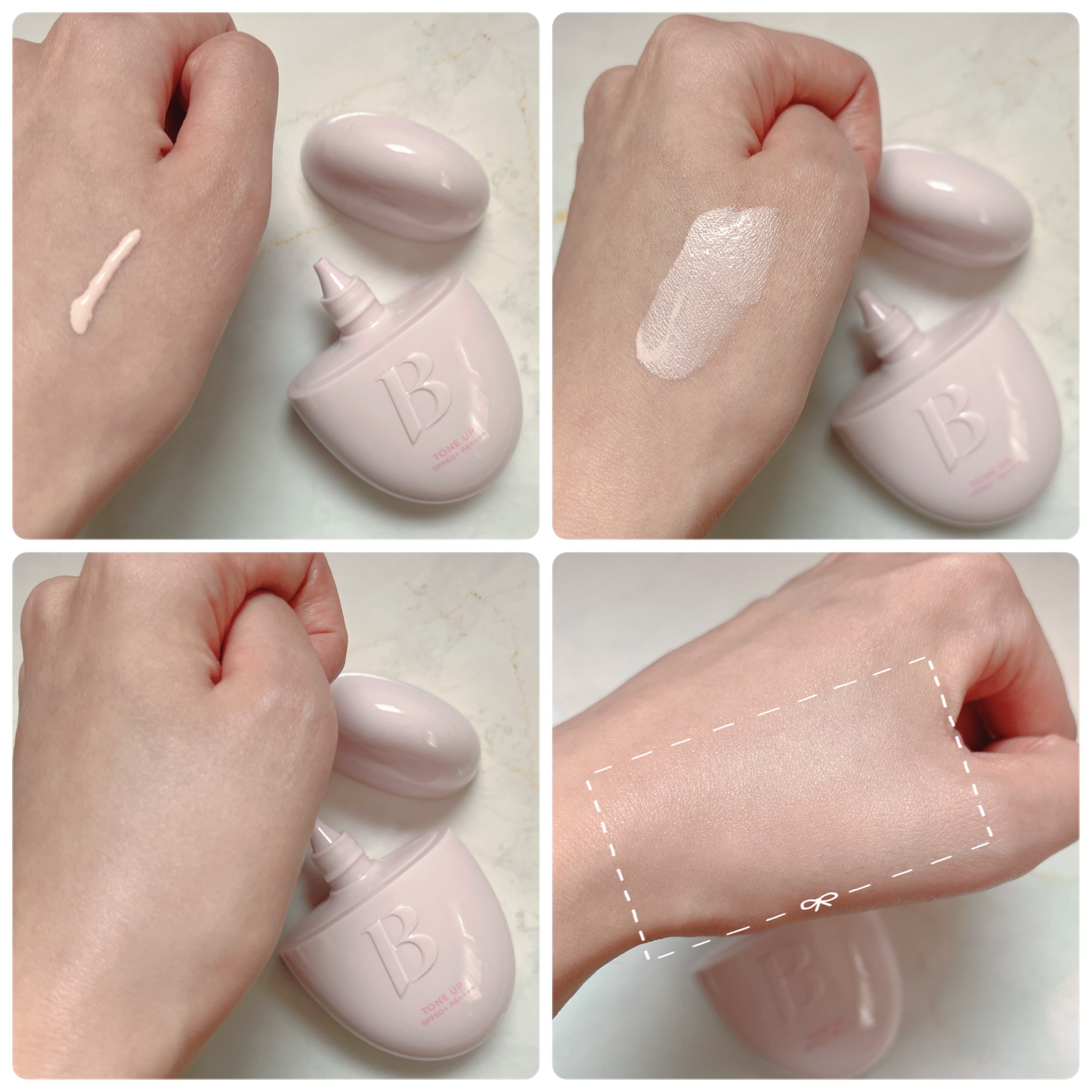 バニラコ　オールデイトーンアップベースクリーム/BANILA CO/化粧下地を使ったクチコミ（3枚目）