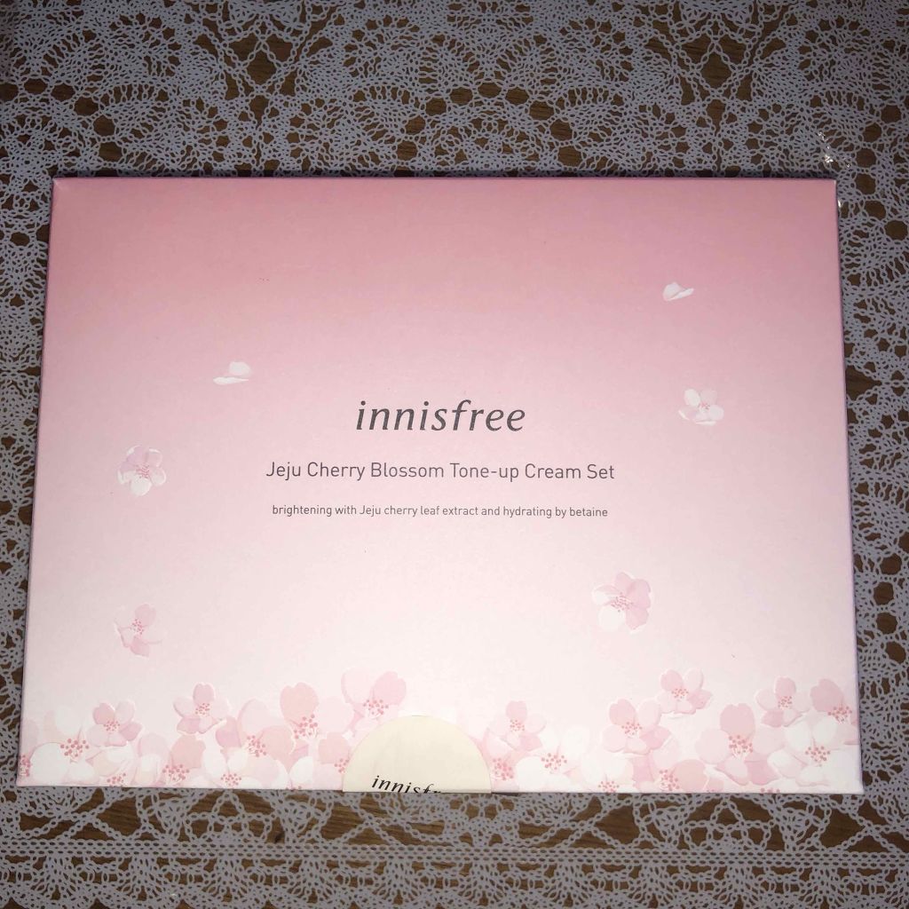 チェリーブロッサム ジェリークリーム N/innisfree/フェイスクリームを使ったクチコミ（2枚目）