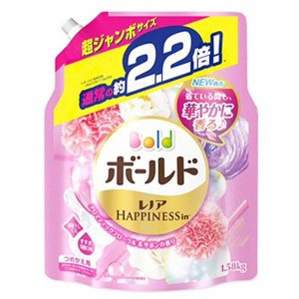 ボールドジェル アロマティックフローラル&サボンの香り つめかえ用 超ジャンボサイズ