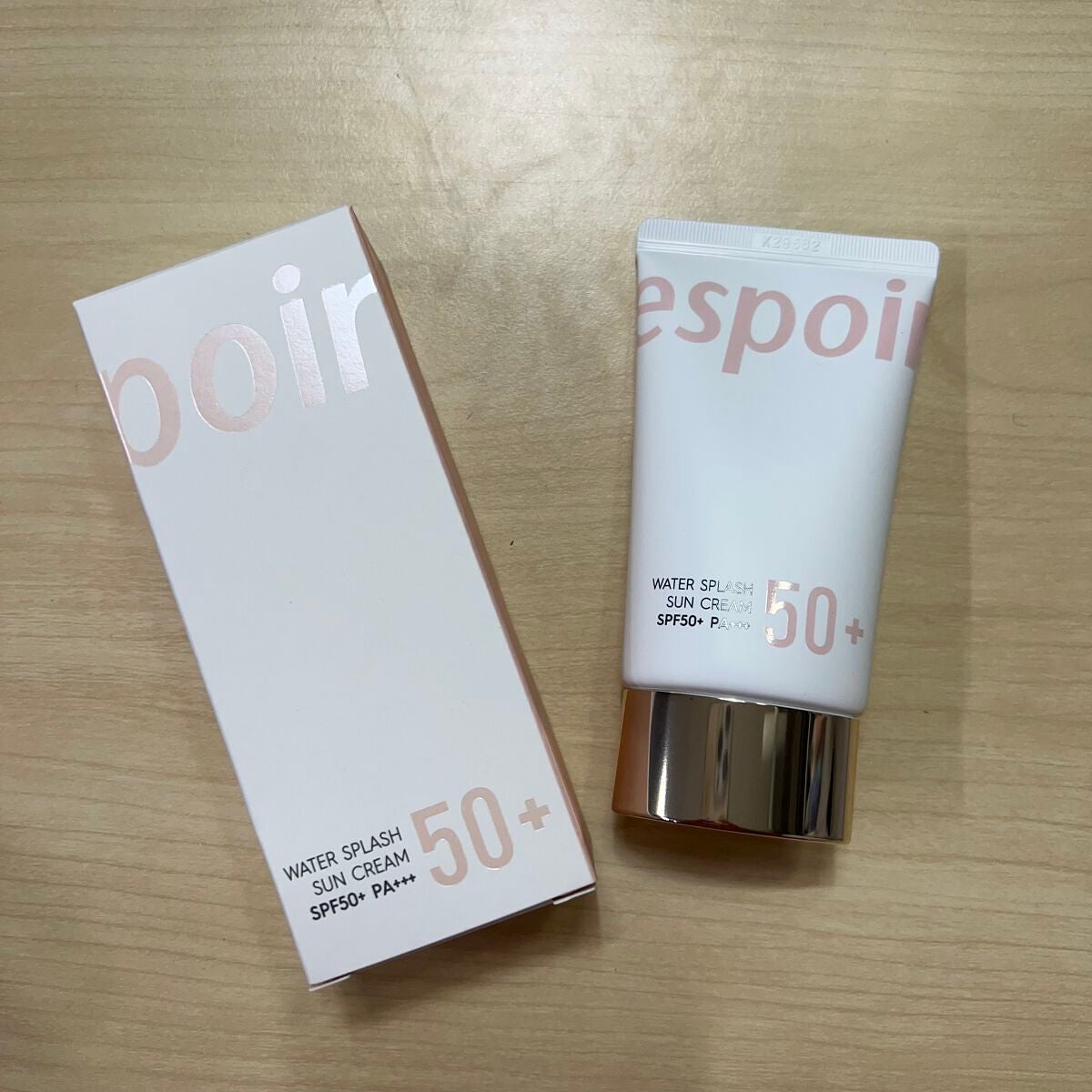 ウォータースプラッシュサンクリーム/espoir/日焼け止め・UVケアを使ったクチコミ(1枚目)