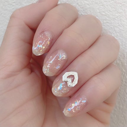 カラフルネイルズ N24 トゥインクルドロップ/キャンメイク/マニキュアを使ったクチコミ(3枚目)