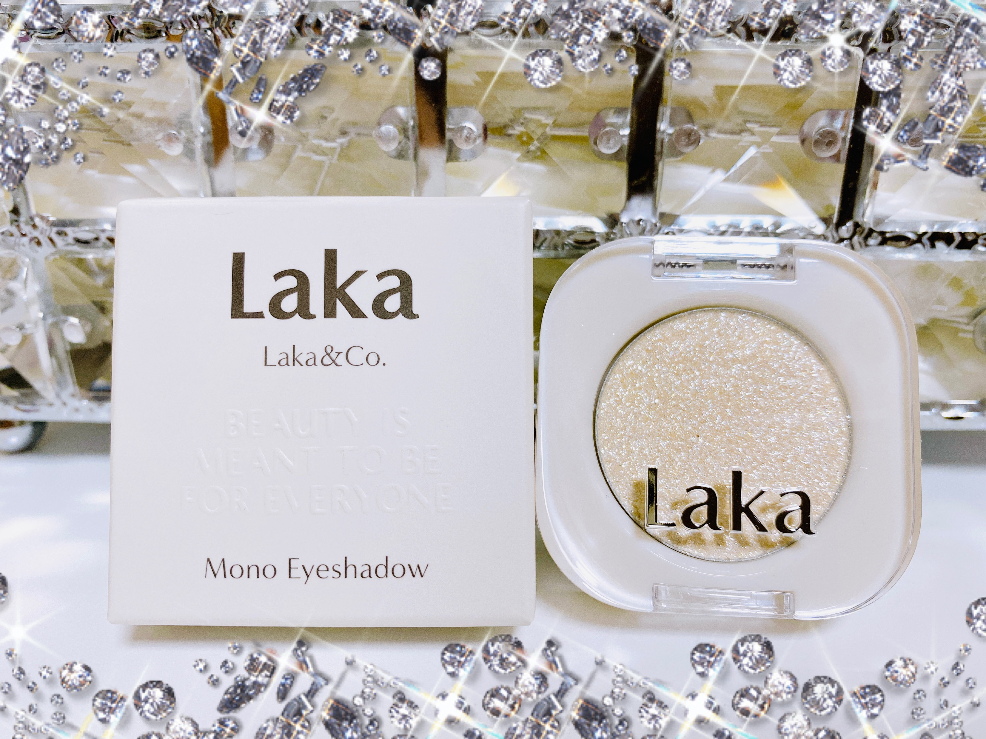 モノアイシャドウ/Laka/単色アイシャドウを使ったクチコミ（1枚目）