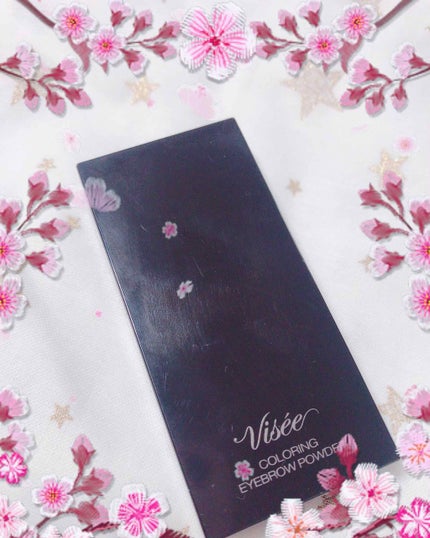 リシェ カラーリング アイブロウパウダー/Visée/パウダーアイブロウを使ったクチコミ(1枚目)