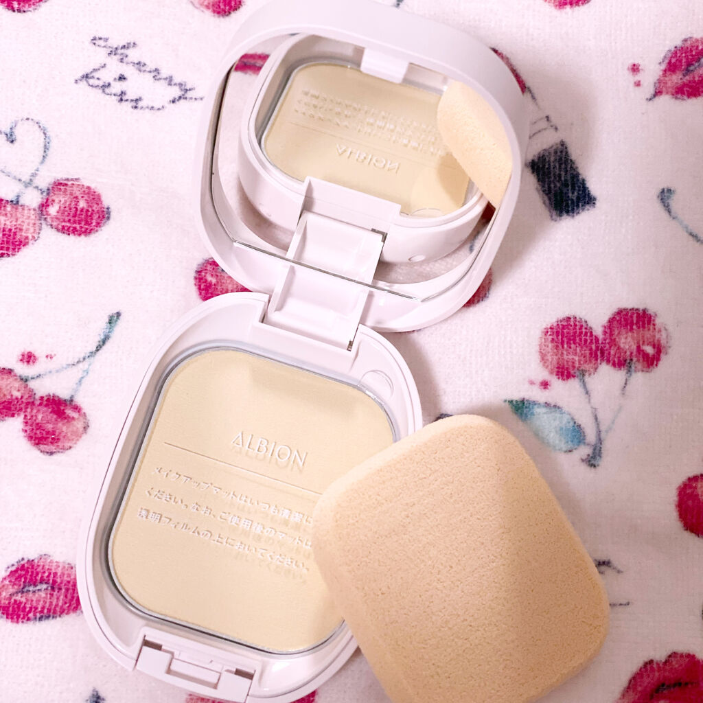 プリンプ パウダレスト/ALBION/パウダーファンデーションを使ったクチコミ（1枚目）