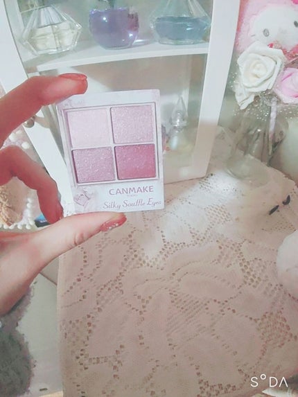 シルキースフレアイズ/キャンメイク/アイシャドウパレットを使ったクチコミ(1枚目)