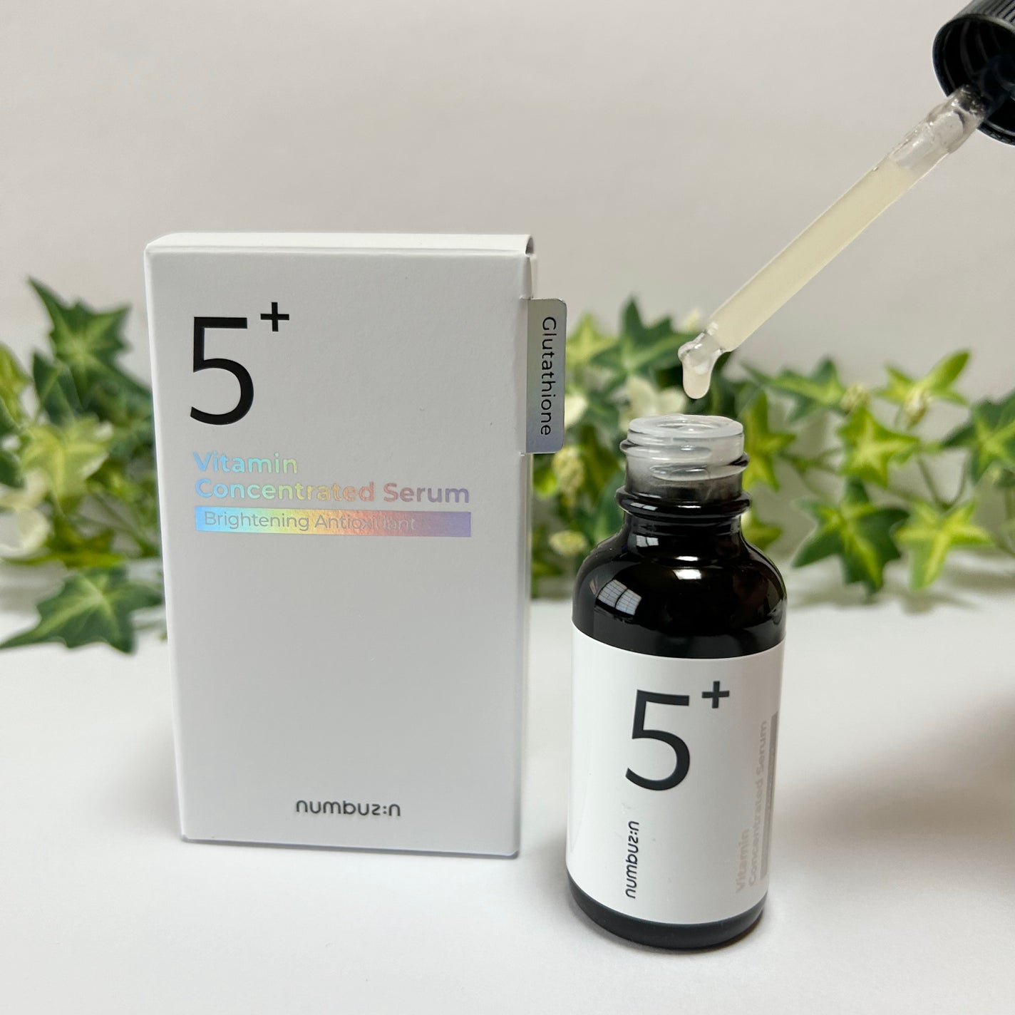 5番 白玉グルタチオンC美容液/numbuzin/美容液を使ったクチコミ(2枚目)