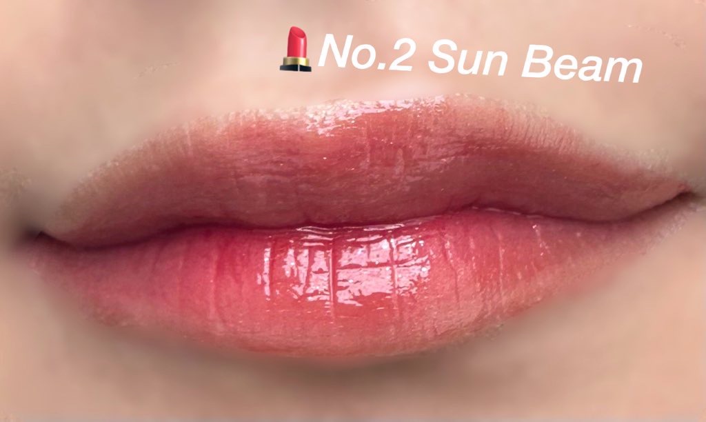 ノンスティッキーダズルティント No.2 サンビーム【新】/unleashia/リップティントを使ったクチコミ（3枚目）
