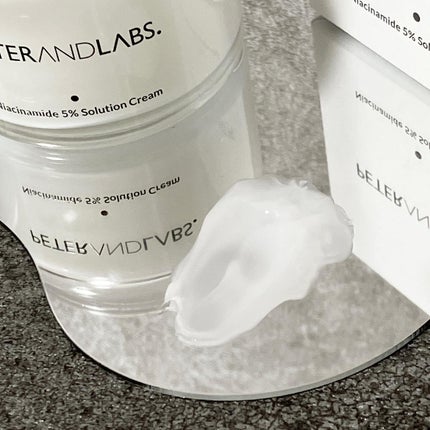 ナイアシンアミド5% ソリューション モイスチャークリーム/PETERANDLABS/フェイスクリームを使ったクチコミ(2枚目)
